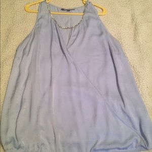 Light blue tank top